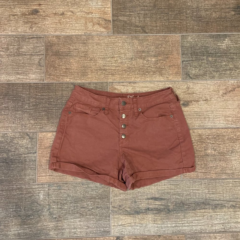 Burnt Orange Shorts, Size 4 (27W)